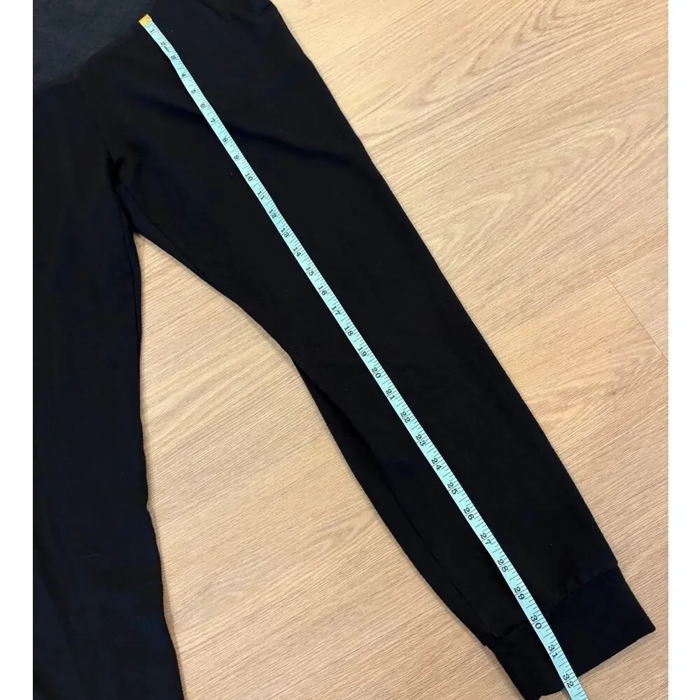 Beyond the Bump by Beyond Yoga black maternity leggings womens size Medium